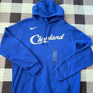 Nike Blue Cleveland City Edition NWT Men's Hoodie size XL